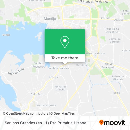 Sarilhos Grandes (en 11) Esc Primária map