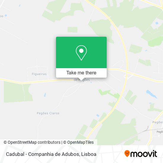 Cadubal - Companhia de Adubos mapa