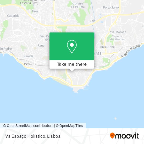Vs Espaço Holístico mapa