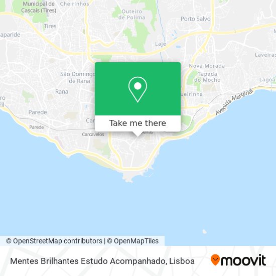 Mentes Brilhantes Estudo Acompanhado map