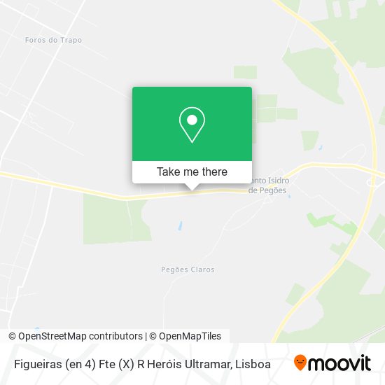 Figueiras (en 4) Fte (X) R Heróis Ultramar mapa