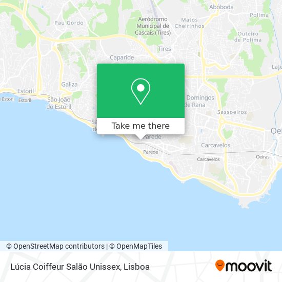 Lúcia Coiffeur Salão Unissex mapa