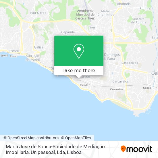 Maria Jose de Sousa-Sociedade de Mediação Imobiliaria, Unipessoal, Lda map