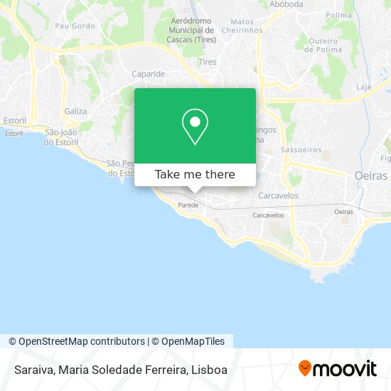 Saraiva, Maria Soledade Ferreira map