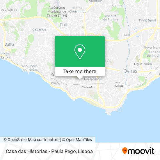 Casa das Histórias - Paula Rego map