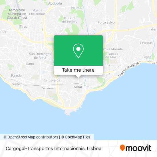 Cargogal-Transportes Internacionais map