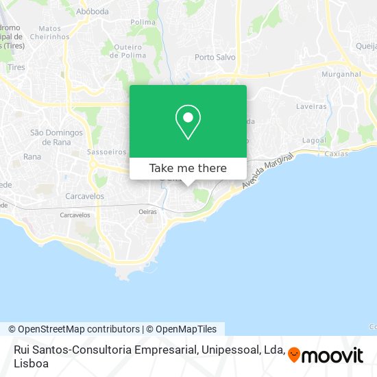 Rui Santos-Consultoria Empresarial, Unipessoal, Lda map