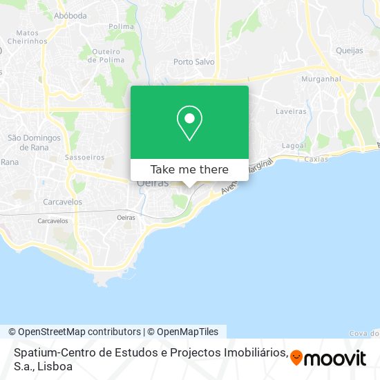 Spatium-Centro de Estudos e Projectos Imobiliários, S.a. map