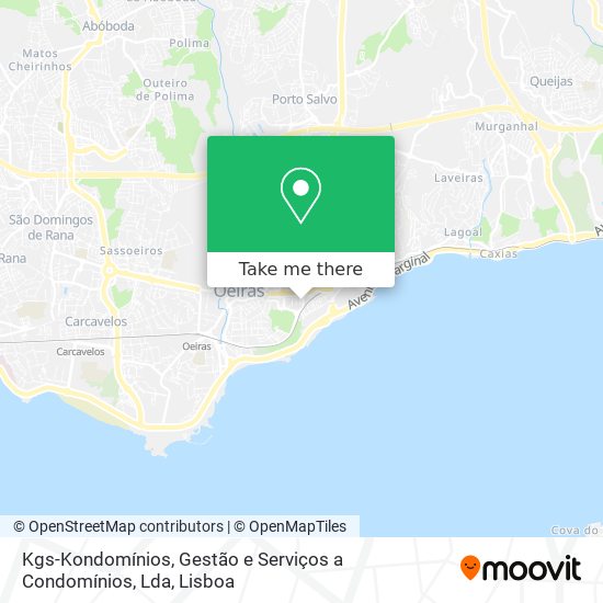 Kgs-Kondomínios, Gestão e Serviços a Condomínios, Lda map