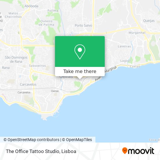 The Office Tattoo Studio mapa