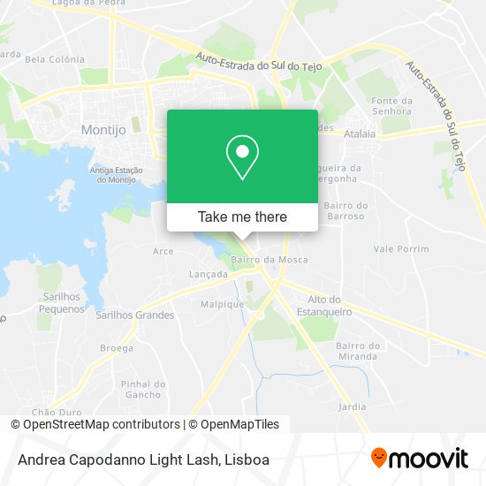 Andrea Capodanno Light Lash map