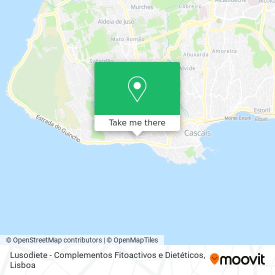 Lusodiete - Complementos Fitoactivos e Dietéticos mapa