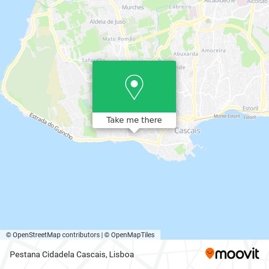 Pestana Cidadela Cascais map