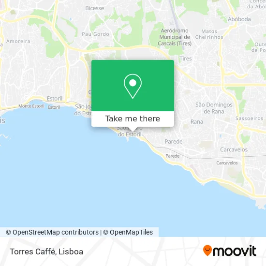 Torres Caffé map