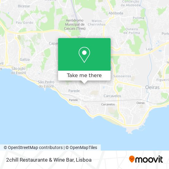 2chill Restaurante & Wine Bar mapa
