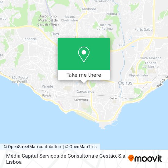 Média Capital-Serviços de Consultoria e Gestão, S.a. map