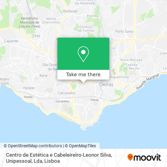 Centro de Estética e Cabeleireiro-Leonor Silva, Unipessoal, Lda map