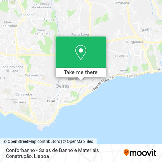 Conforbanho - Salas de Banho e Materiais Construção map