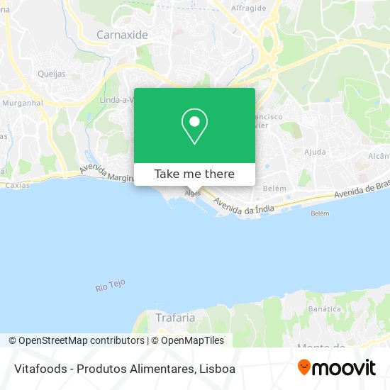 Vitafoods - Produtos Alimentares map