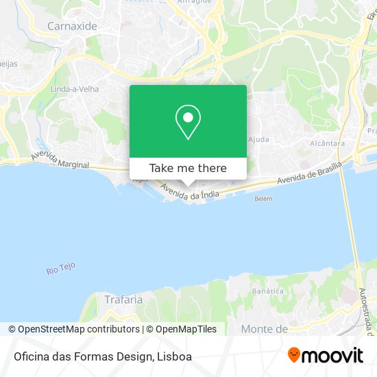 Oficina das Formas Design map