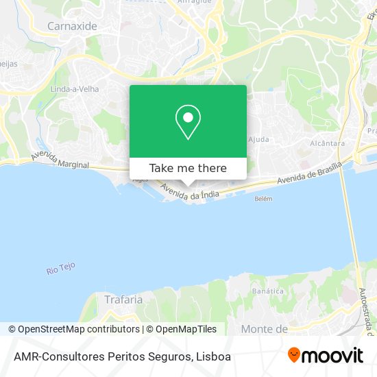 AMR-Consultores Peritos Seguros map