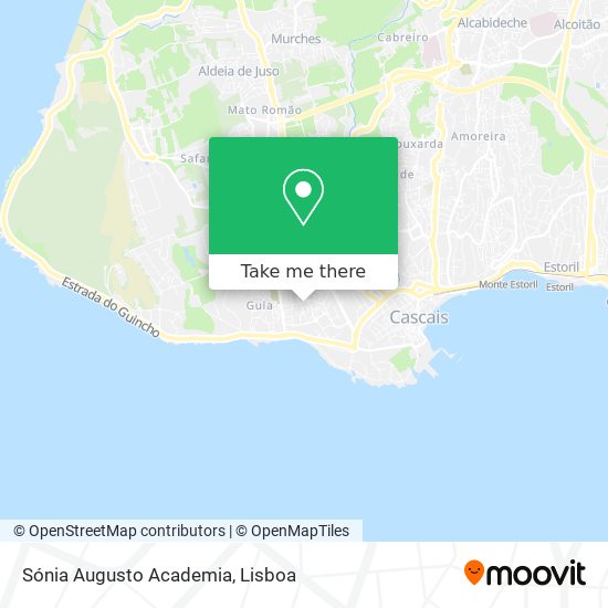 Sónia Augusto Academia map