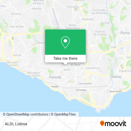 ALDI map