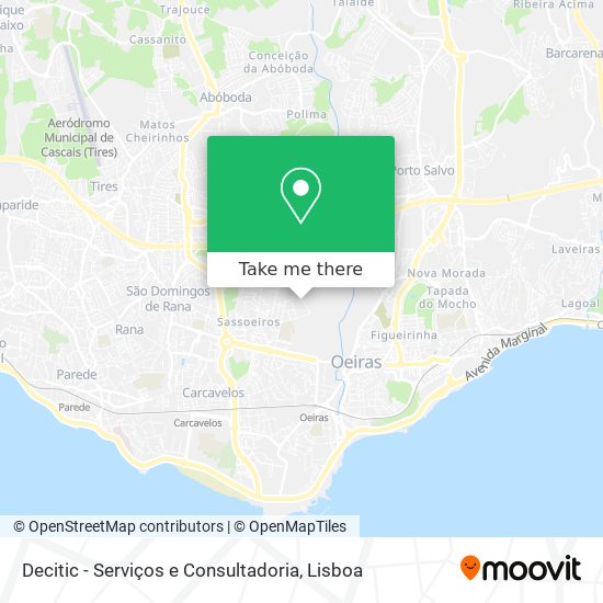 Decitic - Serviços e Consultadoria map