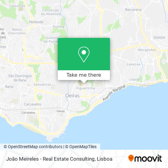 João Meireles - Real Estate Consulting map