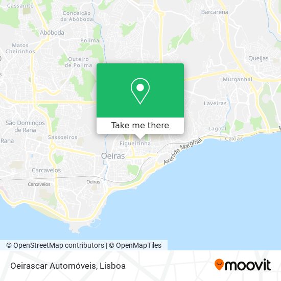 Oeirascar Automóveis map