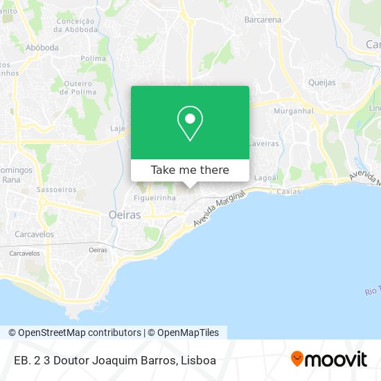 EB. 2 3 Doutor Joaquim Barros map
