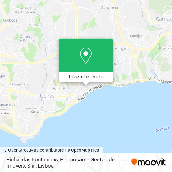 Pinhal das Fontainhas, Promoção e Gestão de Imóveis, S.a. map