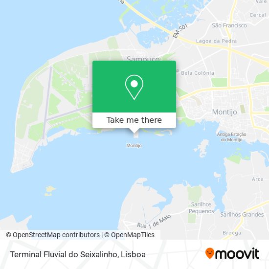 Terminal Fluvial do Seixalinho map