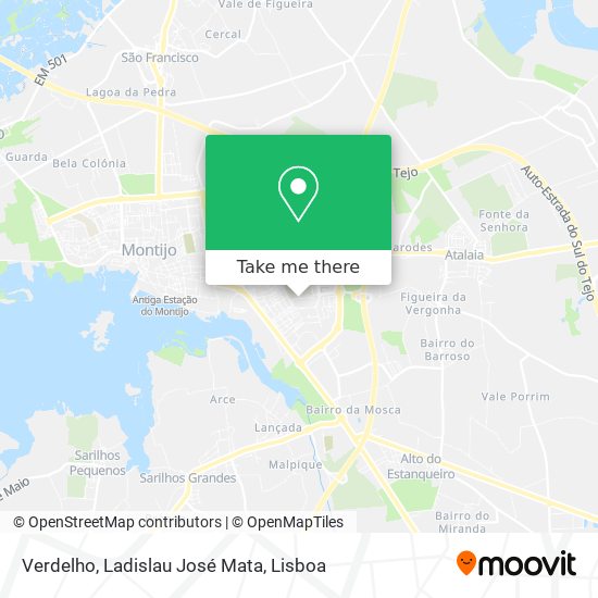 Verdelho, Ladislau José Mata mapa