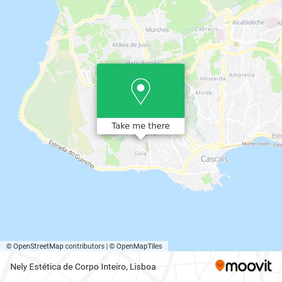 Nely Estética de Corpo Inteiro mapa