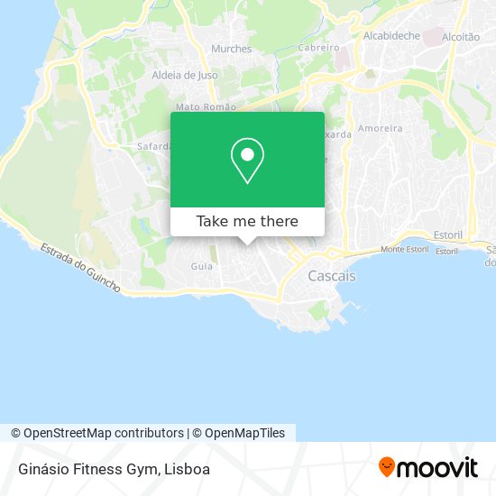 Ginásio Fitness Gym map