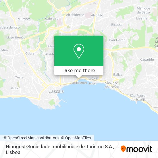 Hipogest-Sociedade Imobiliária e de Turismo S.A. map