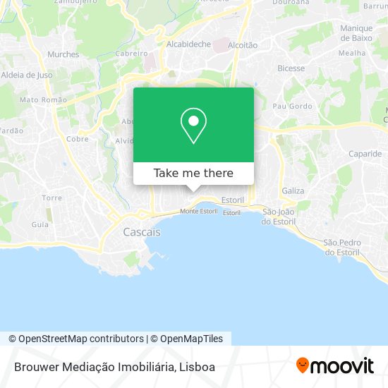 Brouwer Mediação Imobiliária map