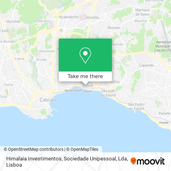 Himalaia Investimentos, Sociedade Unipessoal, Lda map