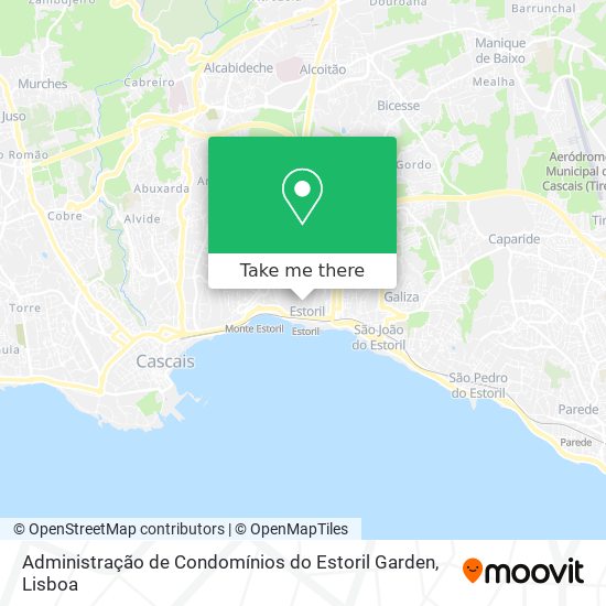 Administração de Condomínios do Estoril Garden mapa