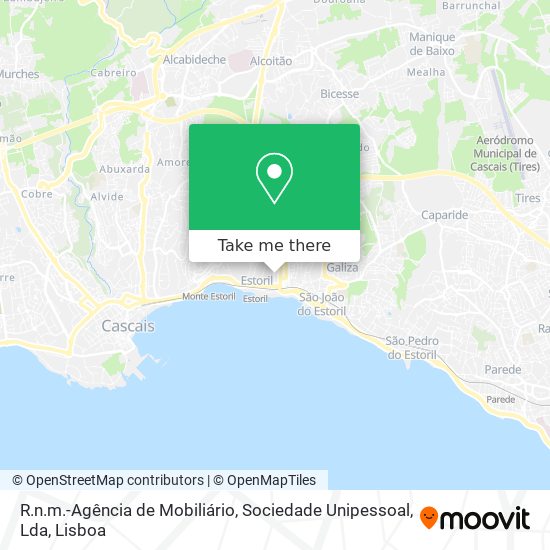 R.n.m.-Agência de Mobiliário, Sociedade Unipessoal, Lda mapa