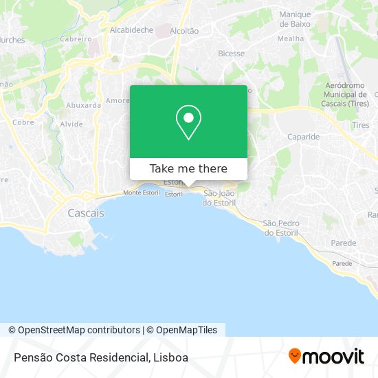 Pensão Costa Residencial map