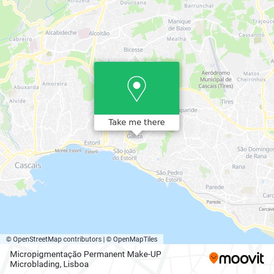 Micropigmentação Permanent Make-UP Microblading map