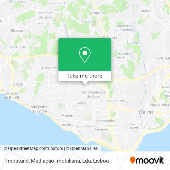 Imostand, Mediação Imobiliária, Lda map