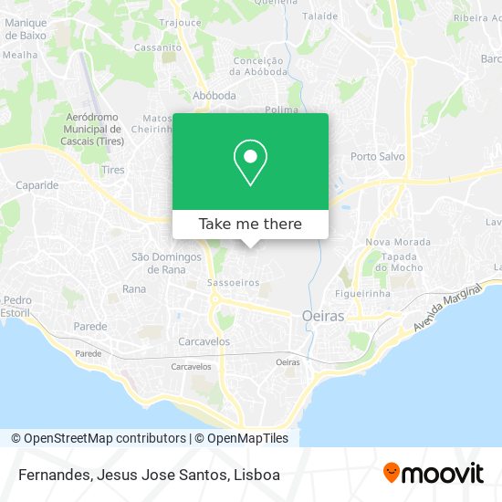 Fernandes, Jesus Jose Santos mapa
