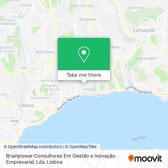 Brainpower-Consultores Em Gestão e Inovação Empresarial, Lda map