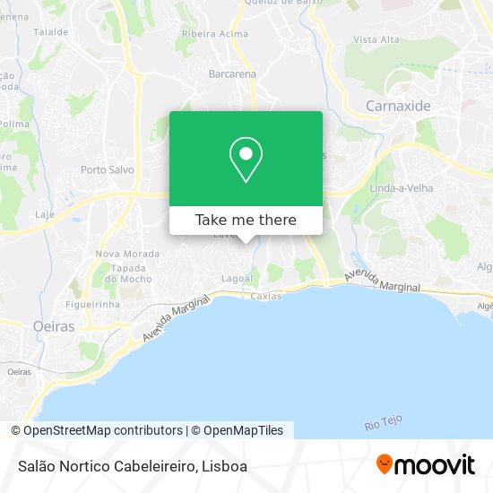 Salão Nortico Cabeleireiro map
