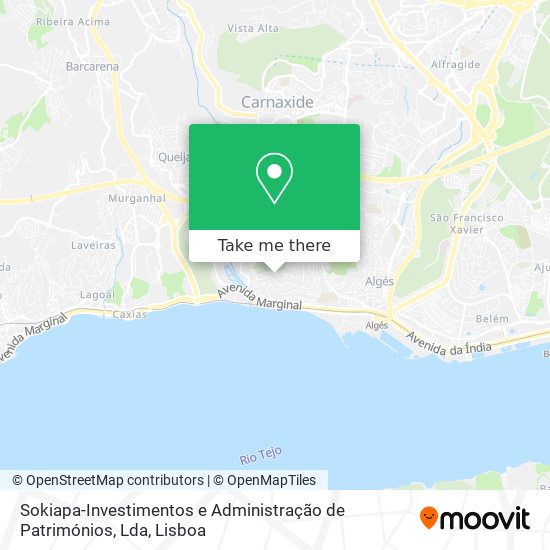 Sokiapa-Investimentos e Administração de Patrimónios, Lda map