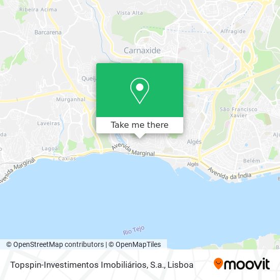 Topspin-Investimentos Imobiliários, S.a. map