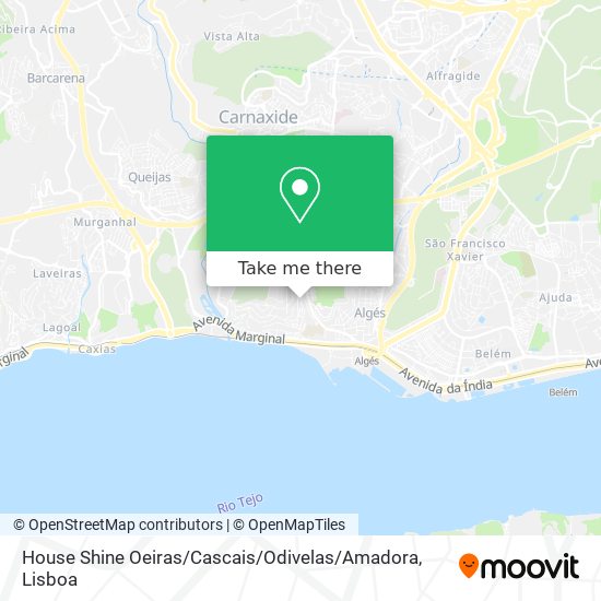House Shine Oeiras / Cascais / Odivelas / Amadora map